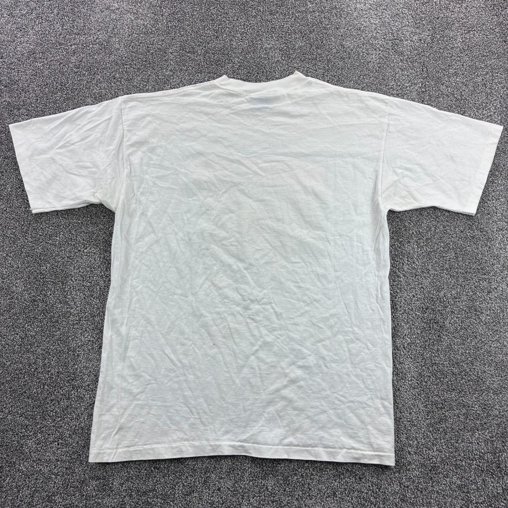Vintage Golf Shirt Mens XL White When I Die Bury My Balls Next To Old Bag Funny - Picture 4 of 5